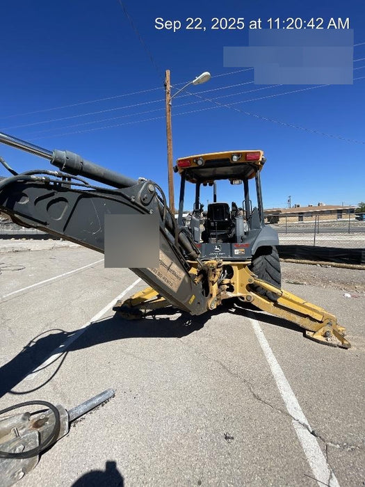 2019 John Deere 310LEP 4wd, Canopy, Standard dipper, ISO, Rear Auxiliary Hydraulics, Manual QC