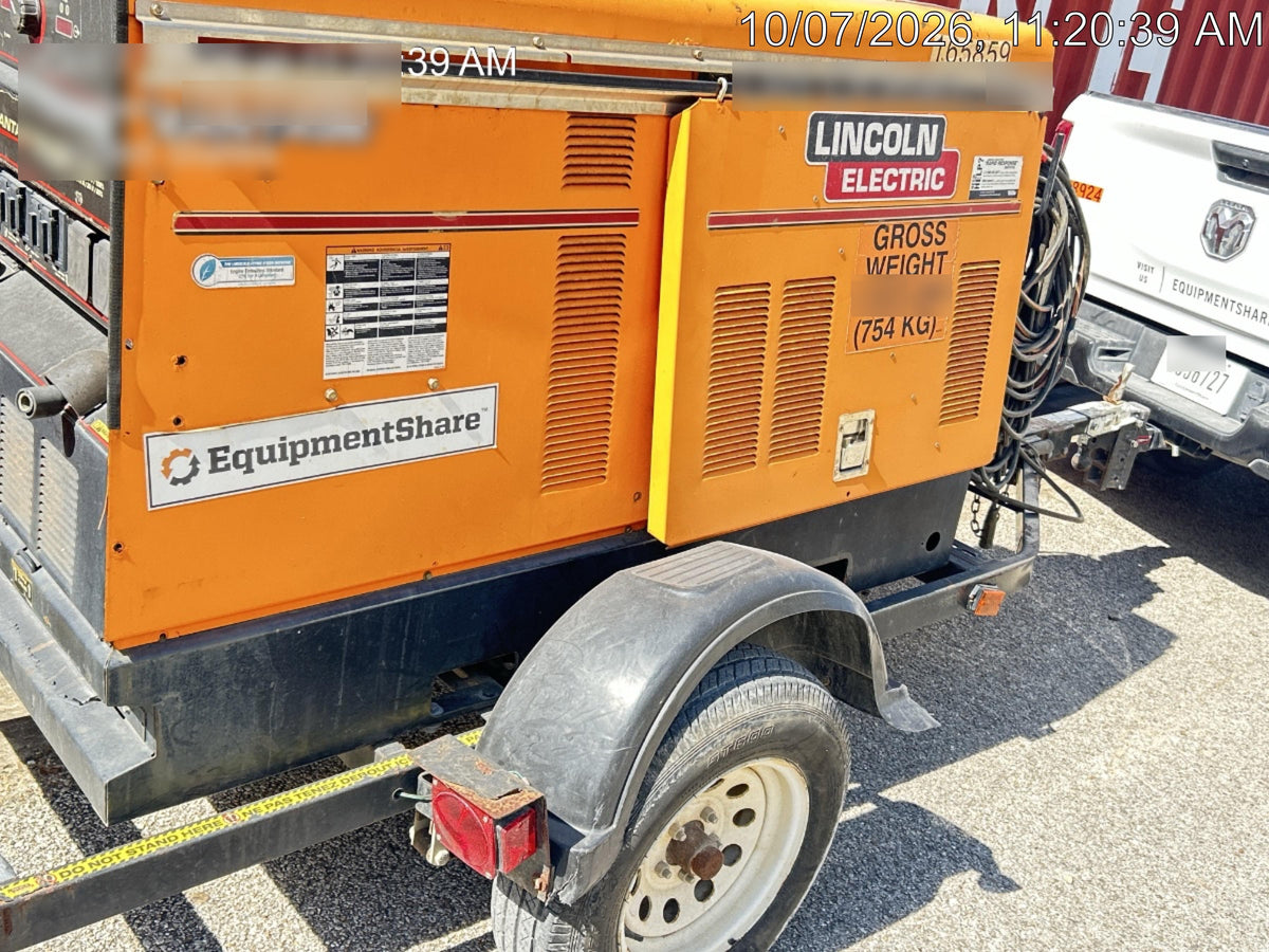 2021 Lincoln Electric Vantage 549X Ready Pak 3, ORANGE (includes trailer, cable rack, fender light kit)