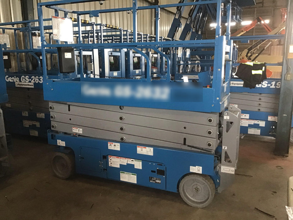 2018 Genie GS-2632 Genie GS-2632 w/Fixed Rail, Chain Entry