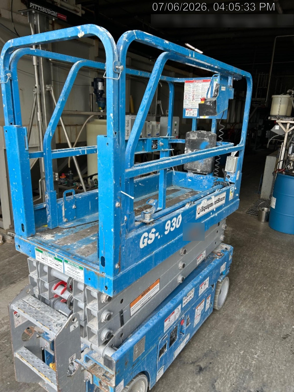 2019 Genie GS-1930 Half Height Swing Gate, 800W Inverter