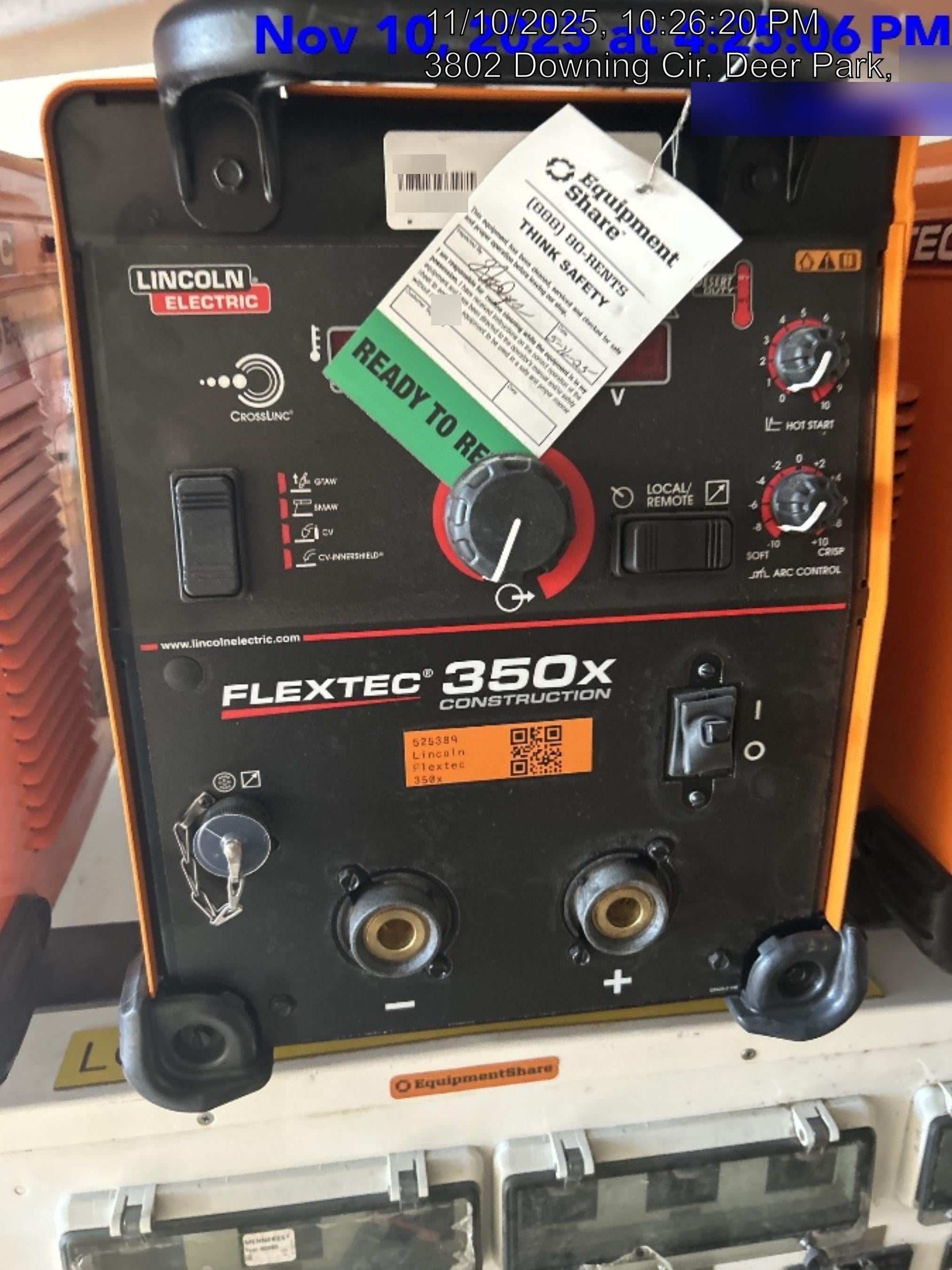 2025 LINCOLN ELECTRIC FLEXTEC 350X