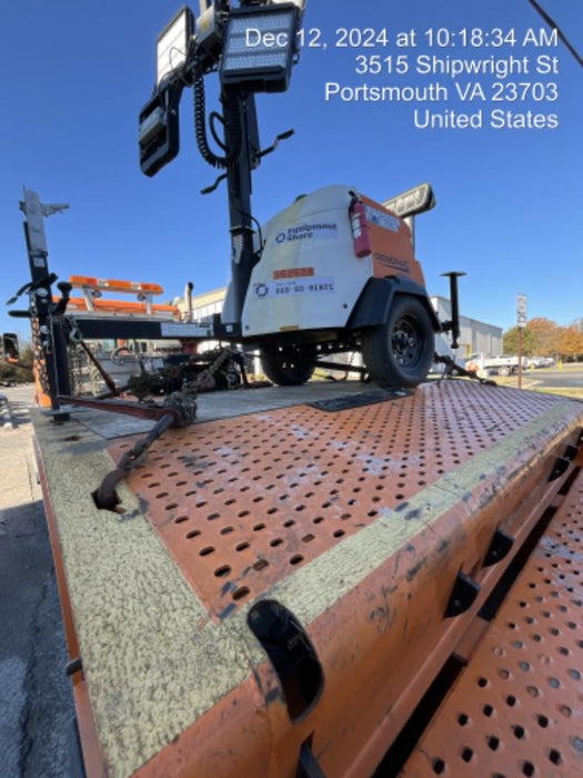 2023 Generac MLT2 Diesel, Flex Switch 120V Input, Powerzone Controller, 
(4) 320W LED Lights, 4kW Generator, 39.9 Gal Fuel Tank, 2" Ball, T3