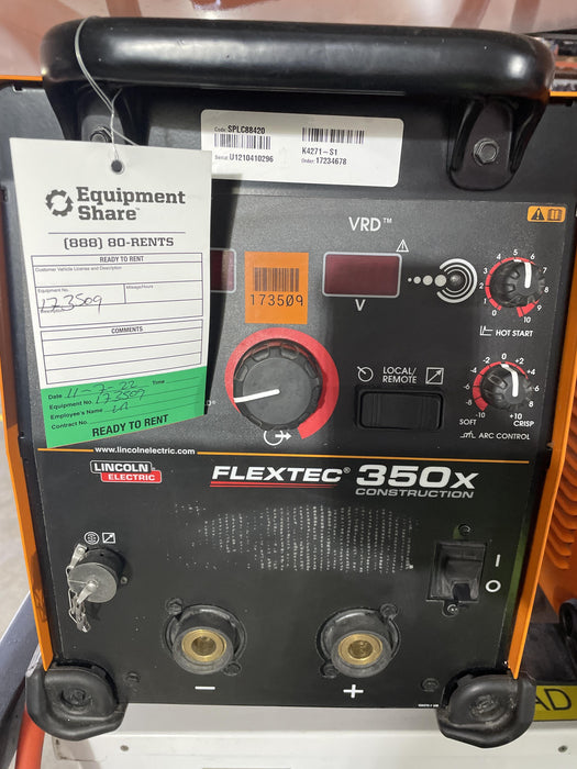 2021 LINCOLN ELECTRIC FLEXTEC 350X