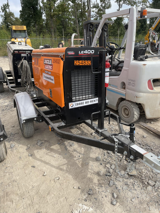 2022 Lincoln Electric LE400 Kubota V1505, Trlr, Cable Rack, Light Kit, ES Decals, T3