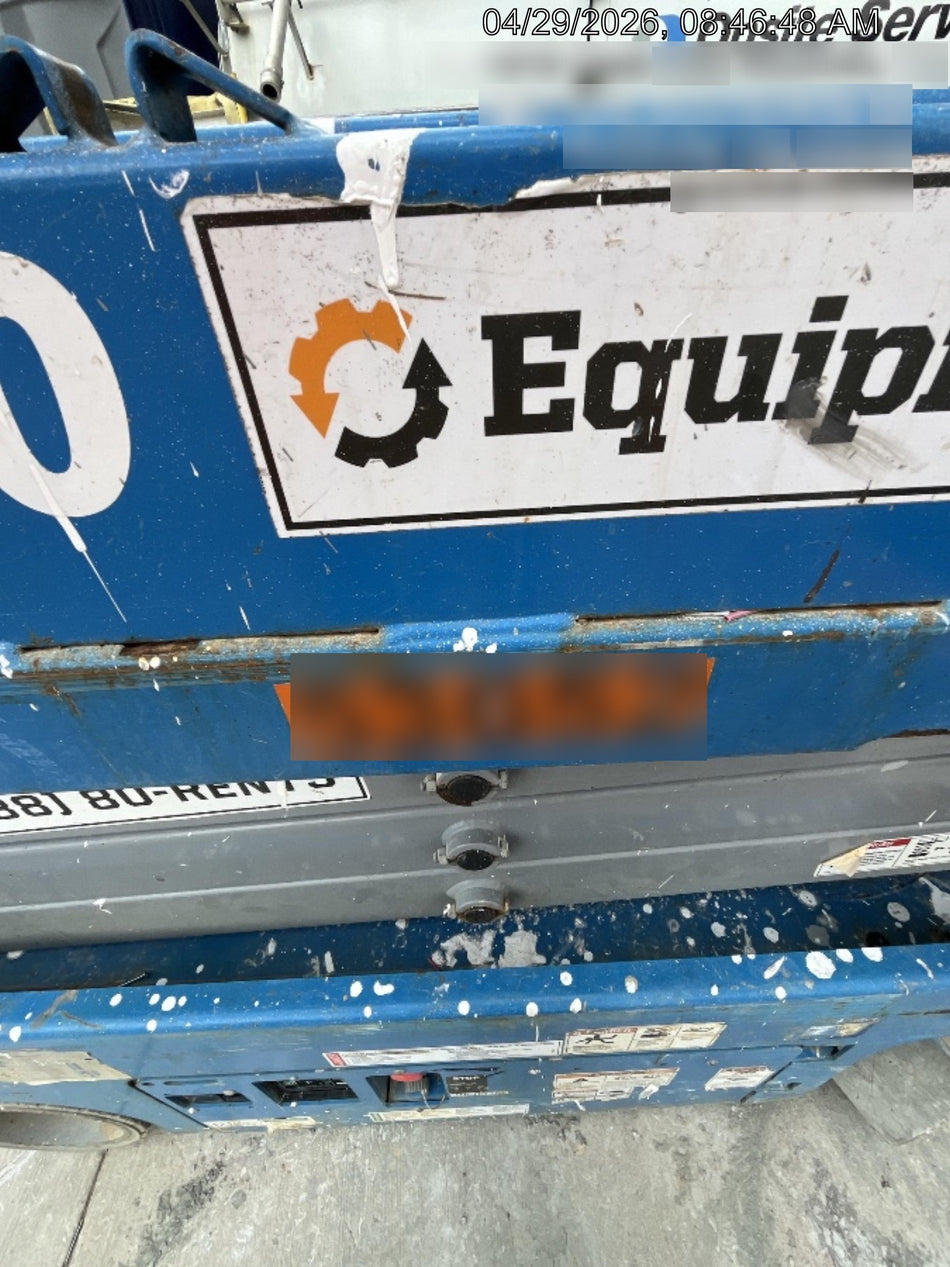 2019 Genie GS-1930 Fixed Rails with Chain Entry