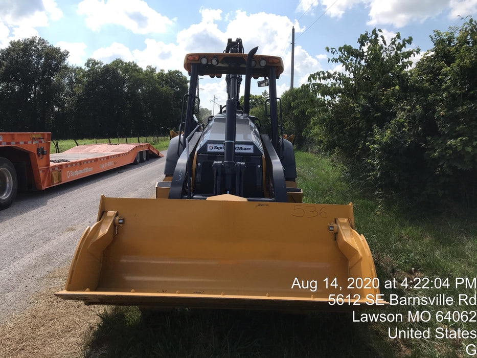 2020 John Deere 310LEP - Extendable Stick Canopy, 4WD, Extendable Stick, Pilot Controls, 2 Way Hydraulics, TAG Manual QC