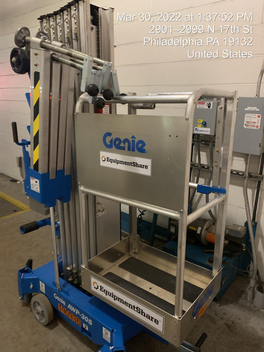 2021 GENIE AWP-30S DC