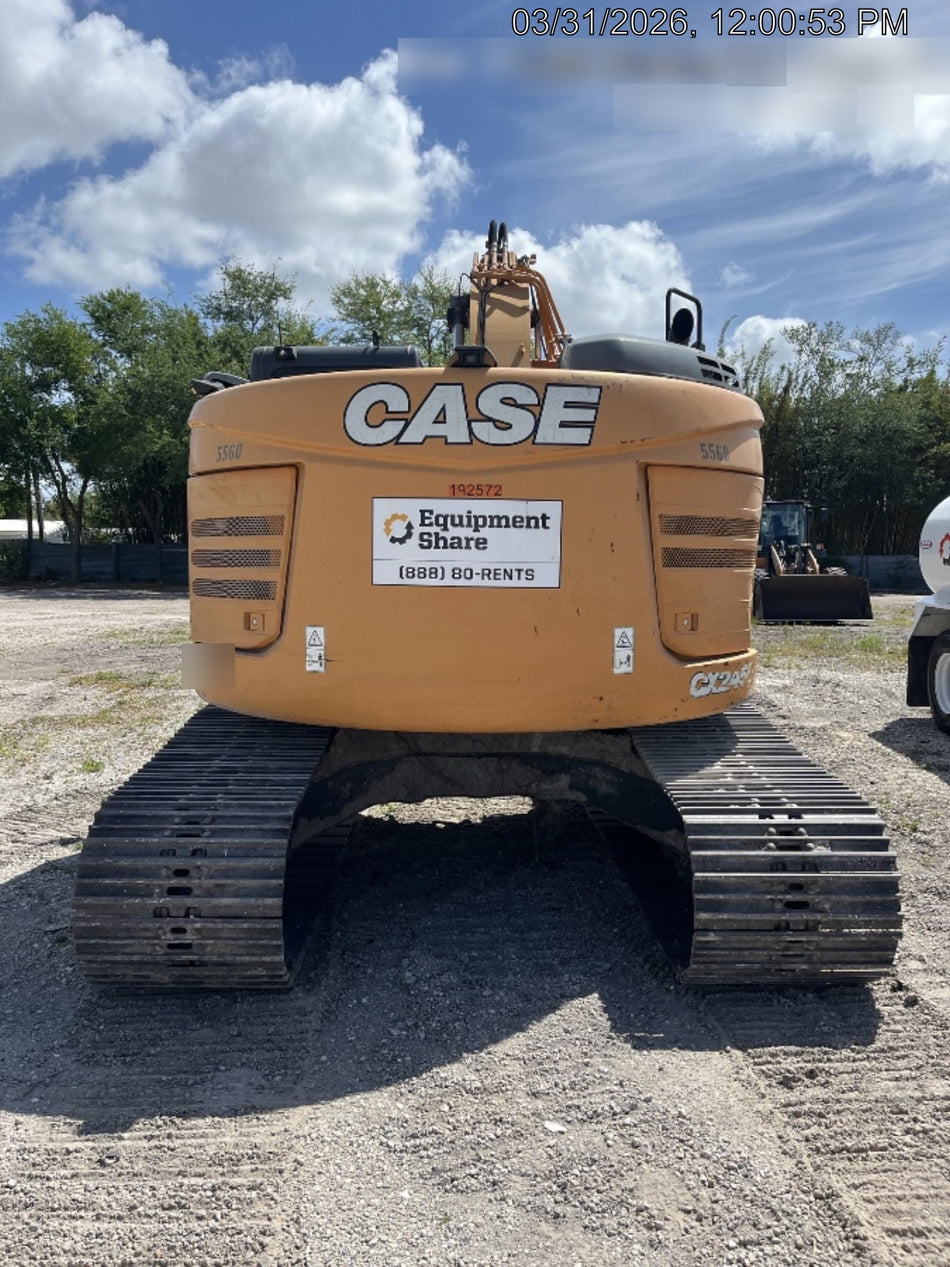 2018 CASE CX245D SR