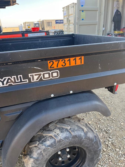 2023 Club Car CA1700D Canopy, Diesel, 4 Passenger