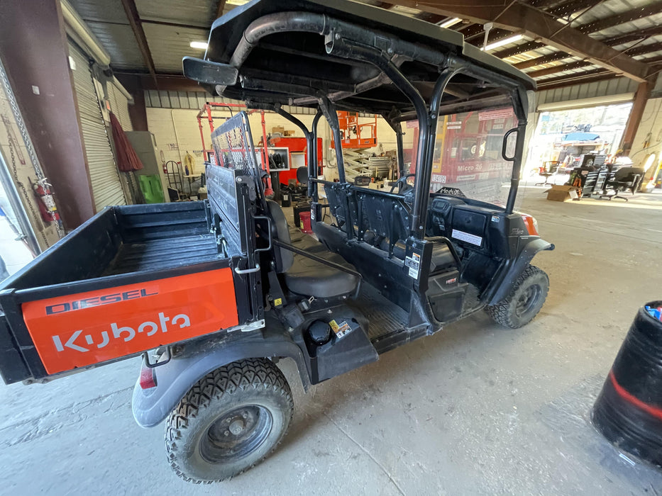 2022 Kubota RTV-X1140W-H Plastic Canopy, Windshield Acrylic Clear, LED Strobe Light, Wire Harness Kit, Back up Alarm
