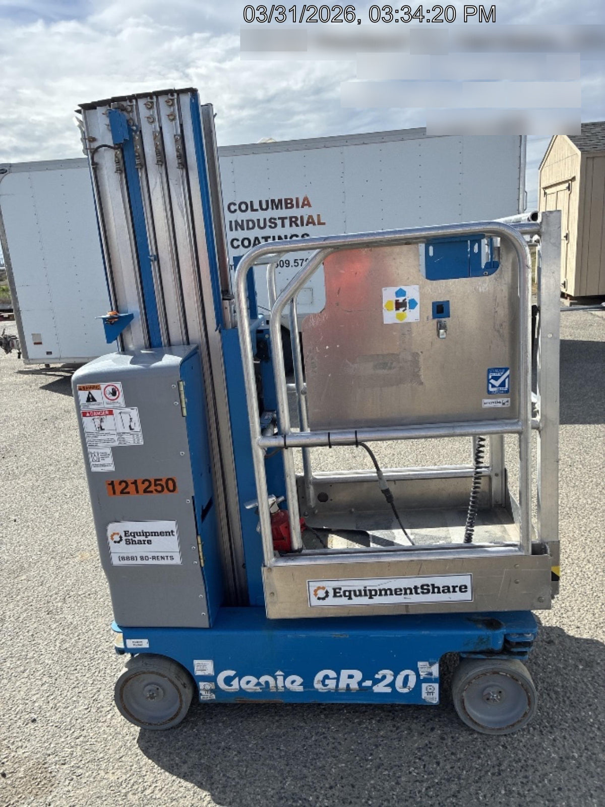 2020 GENIE GR-20