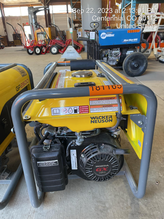 2021 WACKER NEUSON GP2500A