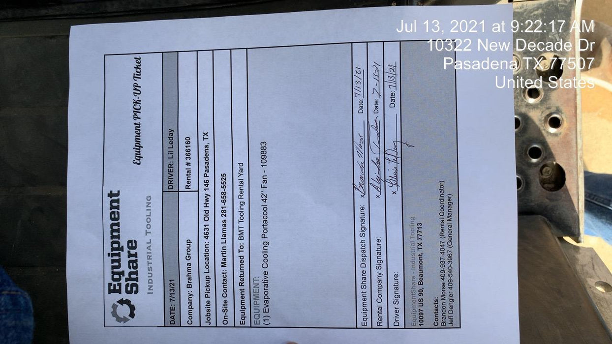 2020 PORTACOOL PACJS2601A1