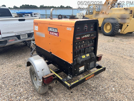 2022 Lincoln Electric LE400 Kubota V1505, Trlr, Cable Rack, Light Kit, ES Decals, T3
