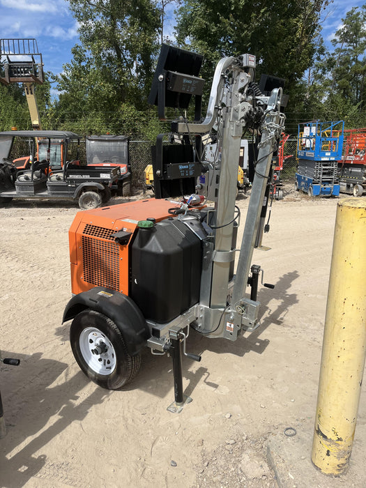 2024 Wanco WLTT-4MM4K Diesel, Deep Sea Controller, Shore Power Plug, Auto Start, (4) 350W LED Floodlights, 4kW Generator, 60 Gal Fuel Tank, 2" Ball, T3