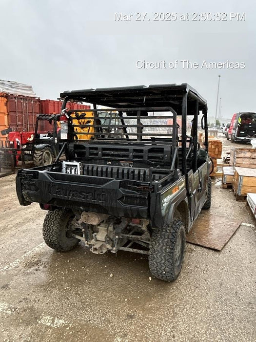 2019 Kawasaki Mule PRO-DXT Movement Alarm, Beacon, Hard Top, ES Track Hardware