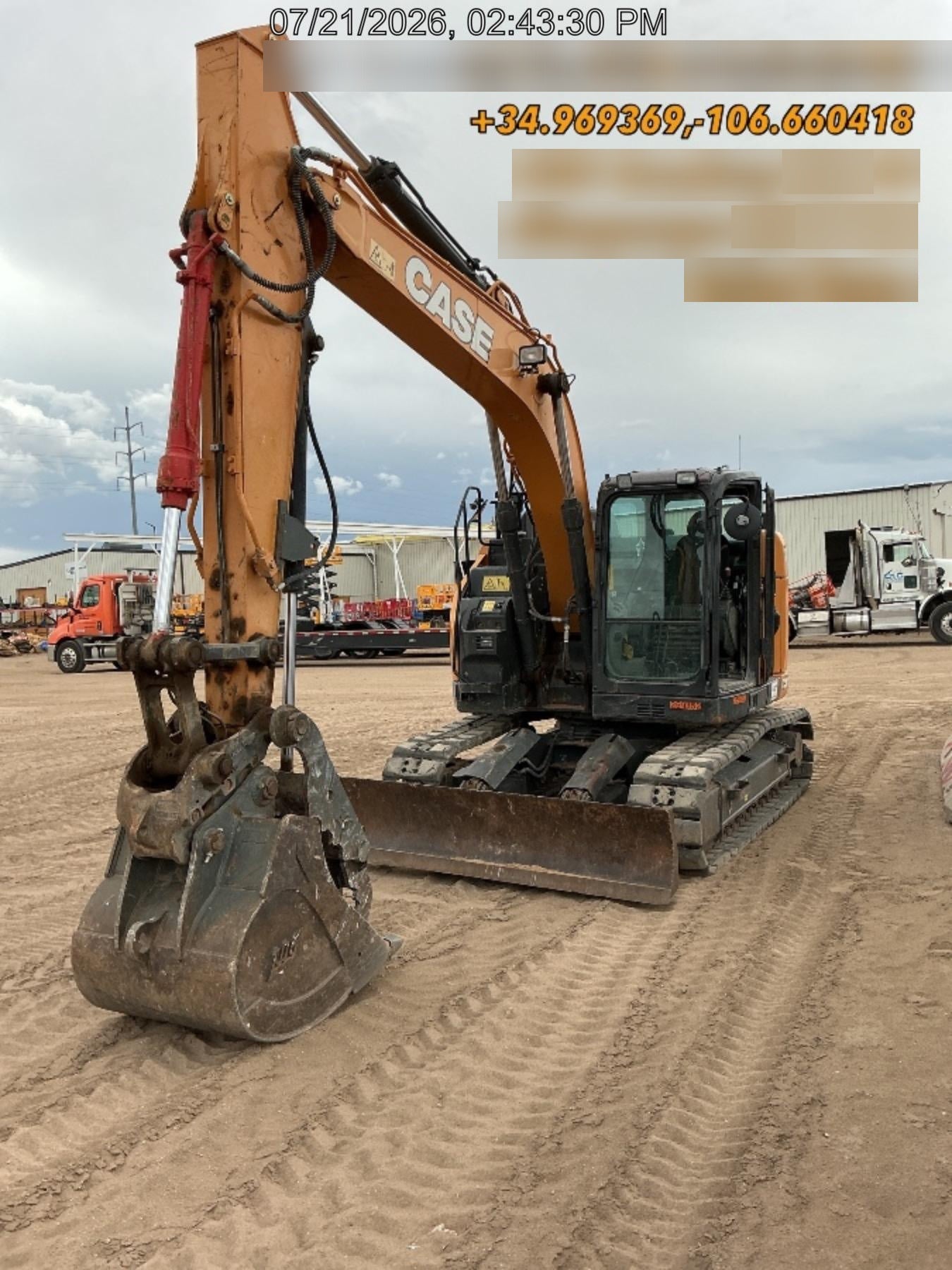 2022 CASE CX145D SR