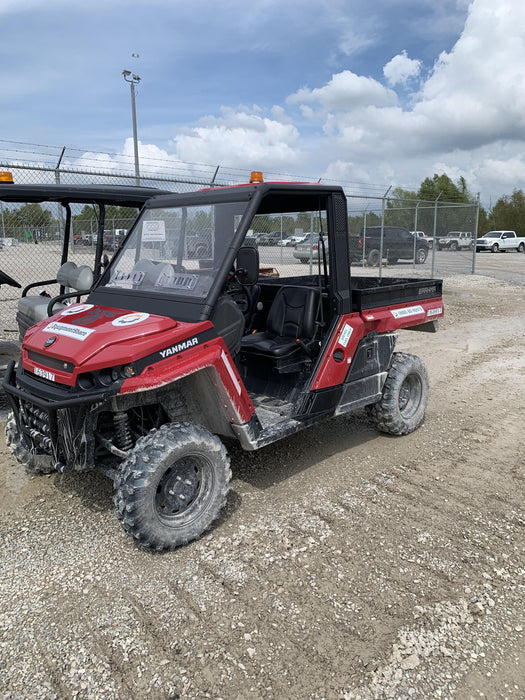 2021 Yanmar YU1000 Canopy, Steel Wheel, Poly WindShield, Beacon, Backup Alarm