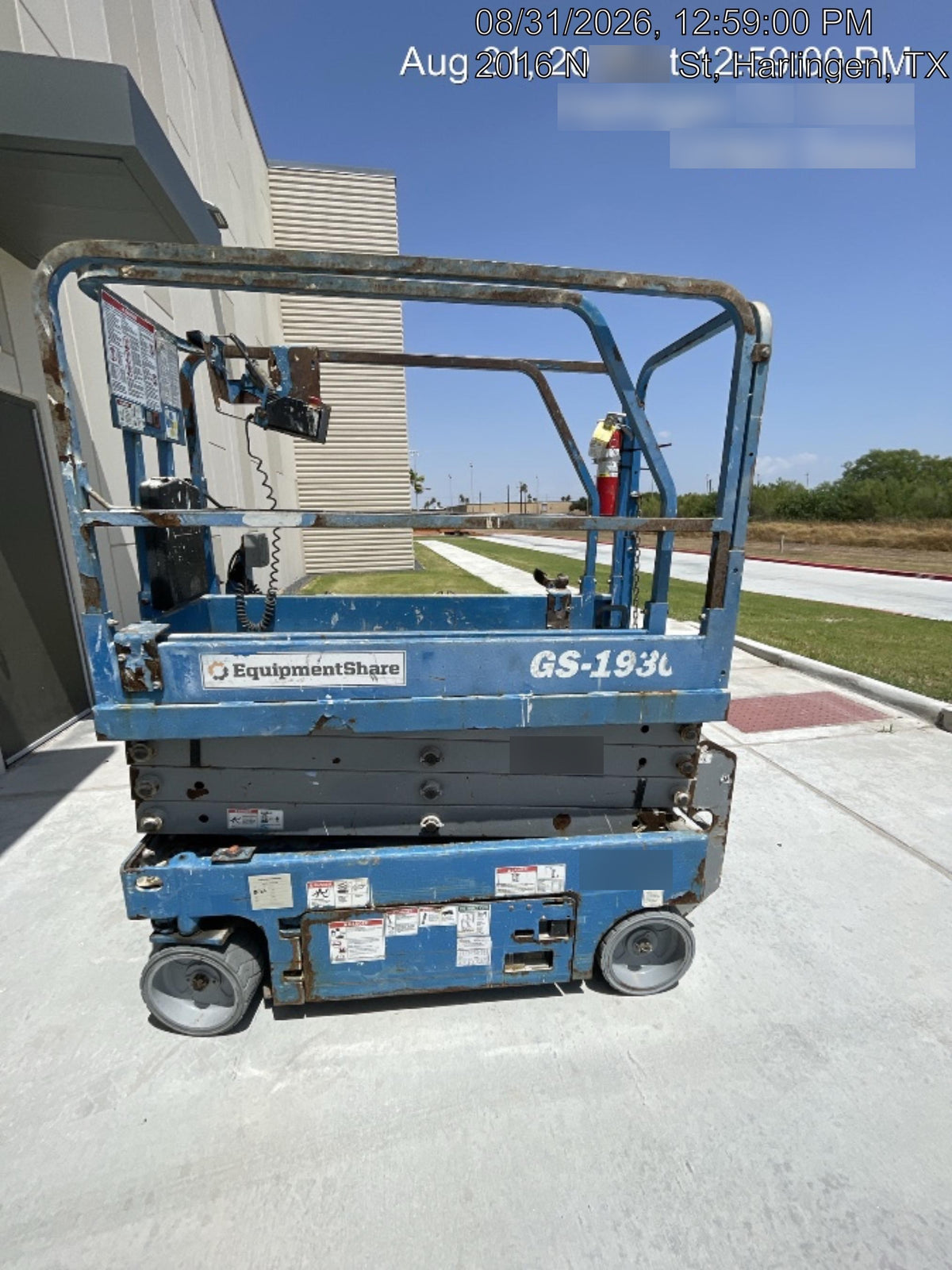 2018 Genie GS-1930 Genie GS-1930 Scissor Lift w/Standard Options