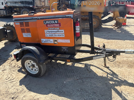 2021 Lincoln Electric Vantage 322 Vantage 322 Ready Pak 3 w/ Decals, ORANGE (includes trailer, cable rack, fender light kit) NO Telematics