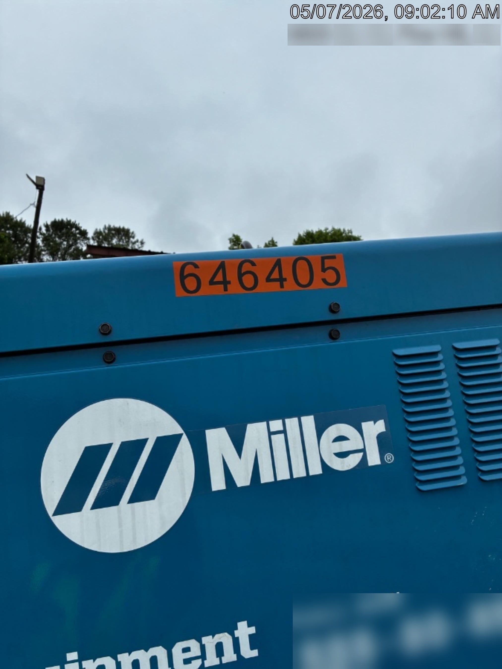 2026 MILLER ELECTRIC BIG BLUE 400
