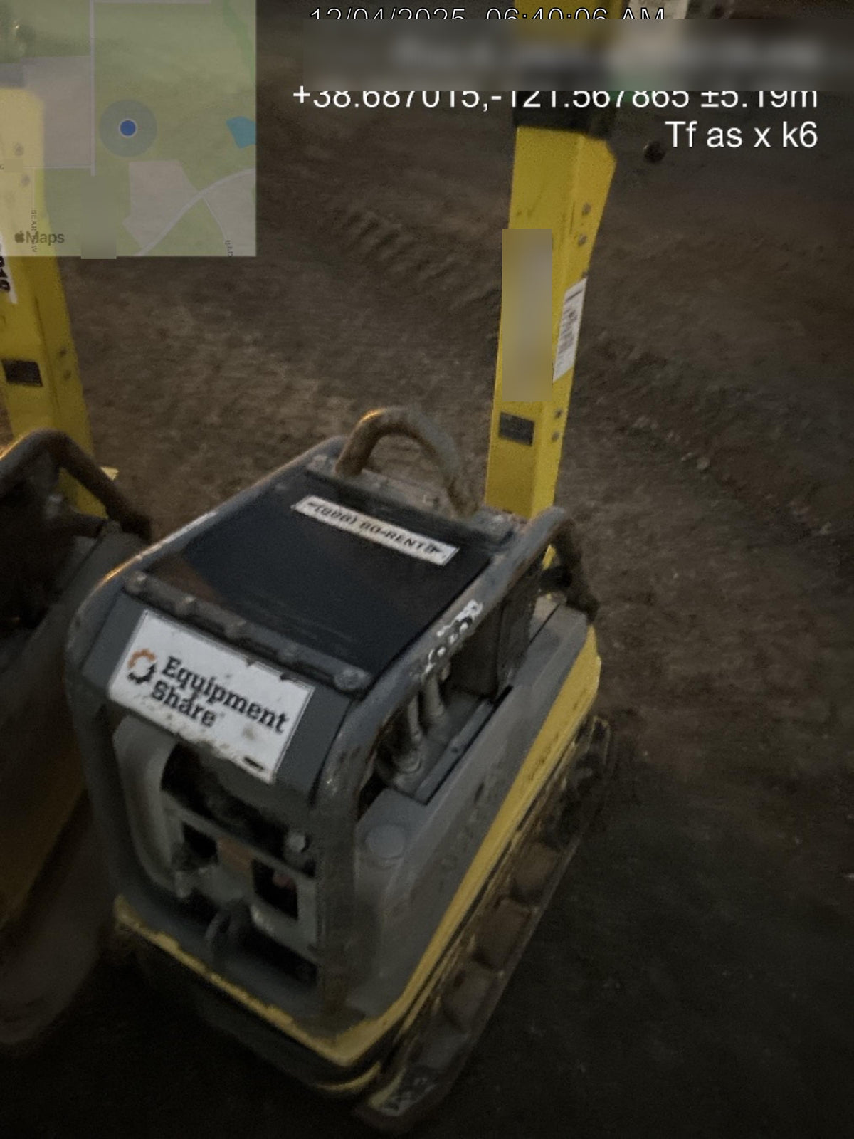 2020 Wacker Neuson DPU4545HEH Standard Reversible Plate Compactor 1000#