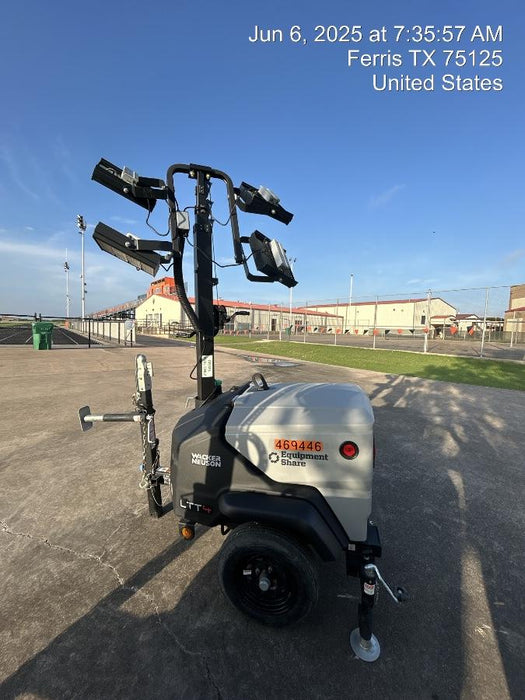 2024 Wacker Neuson LTT4 Diesel, Kohler KDW702, Deep Sea Controller, Auto Start, LED 320W, Bypass Outlet, T3