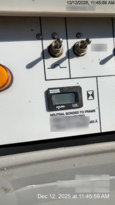 2018 Wacker Neuson LTV6K-MH Wacker Neuson LTV6K Mobile Light Tower w/Fuel Level Sensor Installed