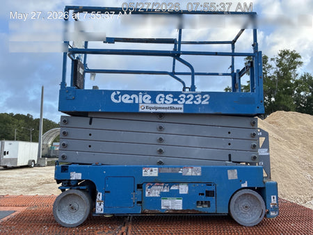 2018 Genie GS-3232 GS-3232 w/Folding rails, Half height swing gate