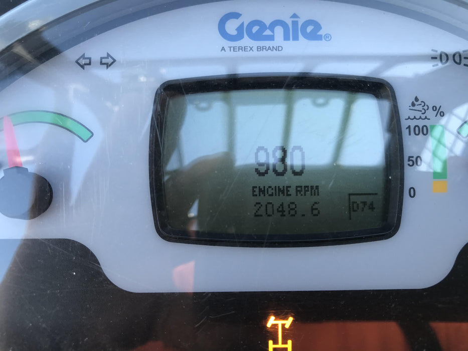 2018 Genie GTH-636 Genie GTH-636 w/Open ROPS, Solid Tires, Work Light/Beacon, 48" Carriage and Forks