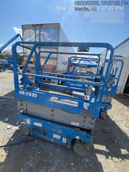 2018 Genie GS-1930 Genie GS-1930 Scissor Lift w/Standard Options