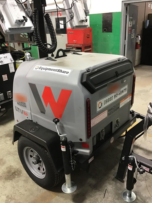 2019 Wacker Neuson LTV6K-LED Standard LED Towable Light Tower w/None