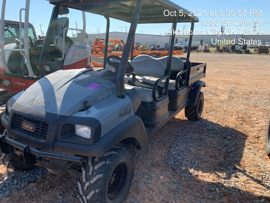 2019 Club Car CA1700D Diesel, 4-Seat, ROPS, AWD w/None
