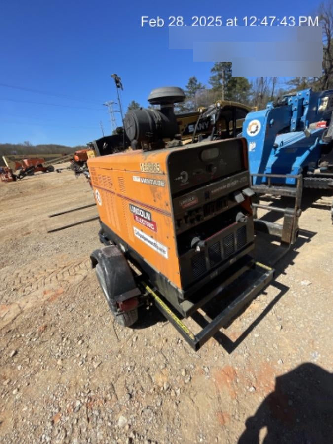 2021 Lincoln Electric Vantage 549X Ready Pak 3, ORANGE (includes trailer, cable rack, fender light kit)