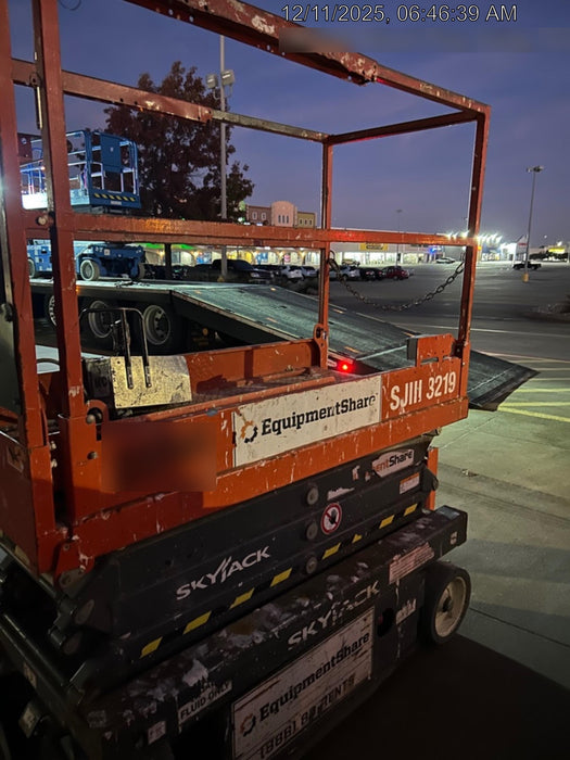 2019 Skyjack SJIII-3219 Skyjack SJIII3219 Standard w/Trojan Batteries