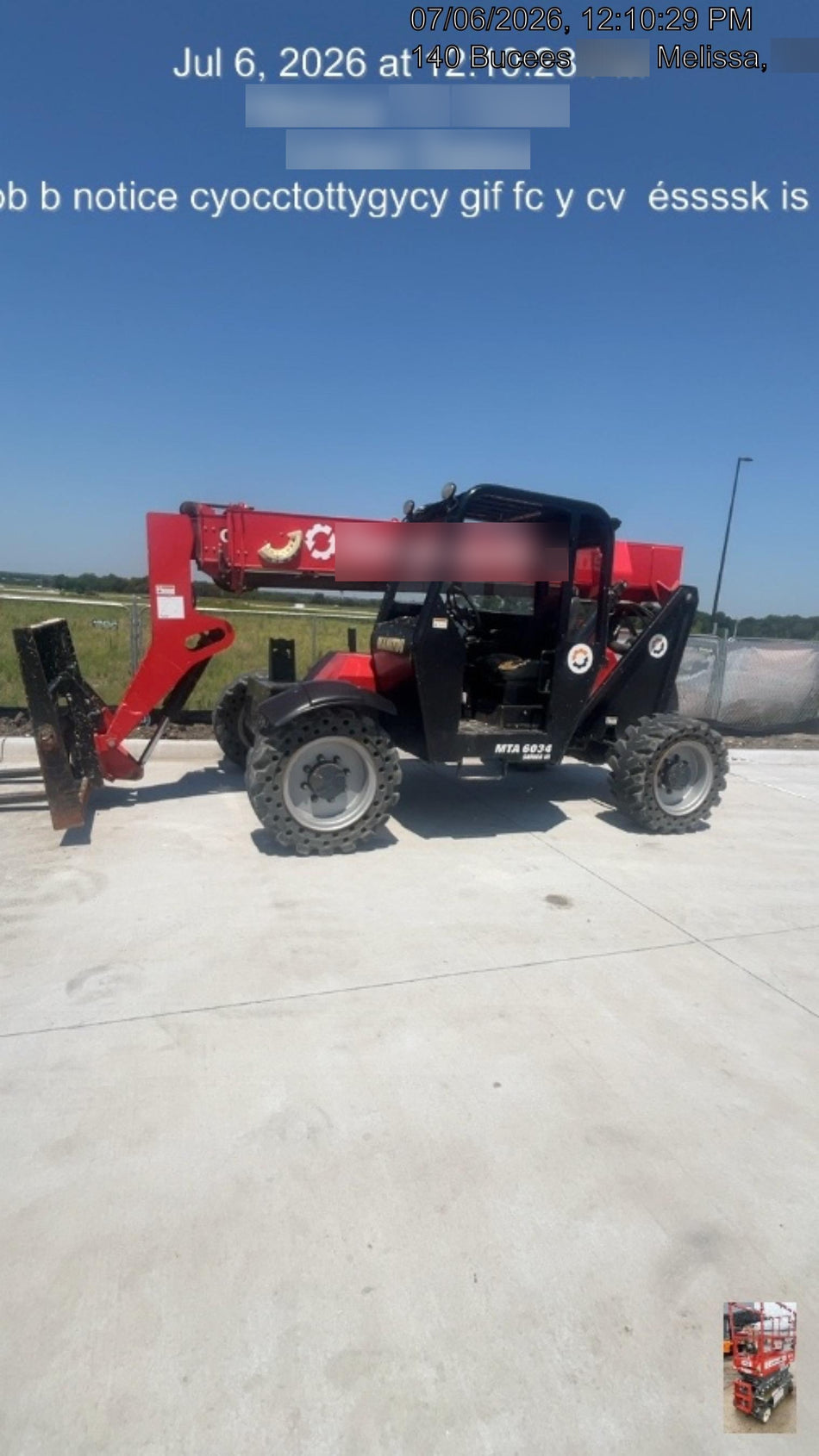 2021 MANITOU MTA6034