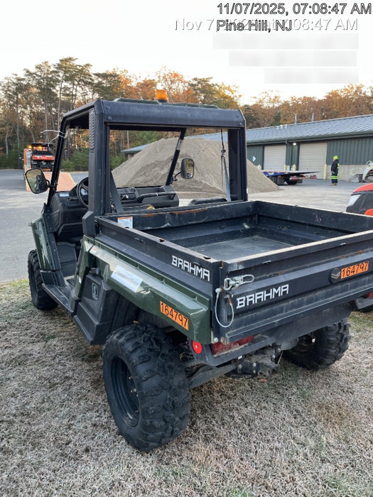 2021 Yanmar YU1000 Canopy, Steel Wheel, Poly WindShield, Beacon, Backup Alarm