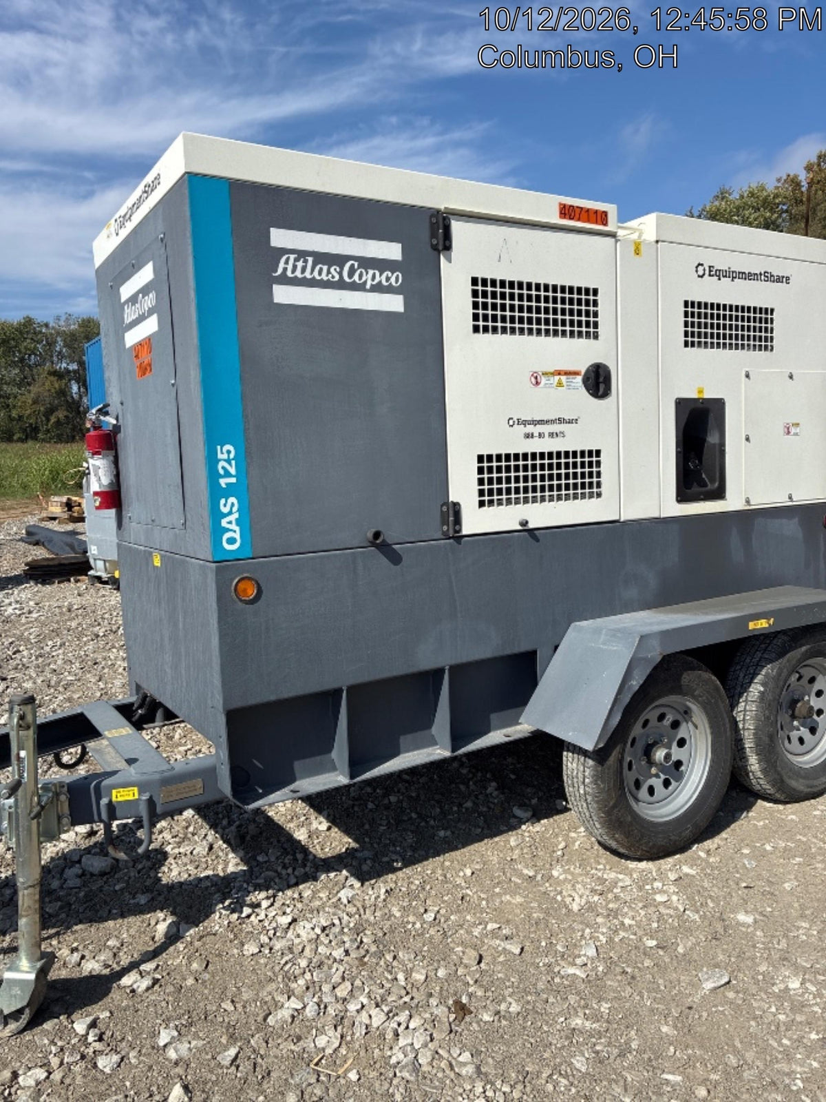 2024 ATLAS COPCO QAS 125