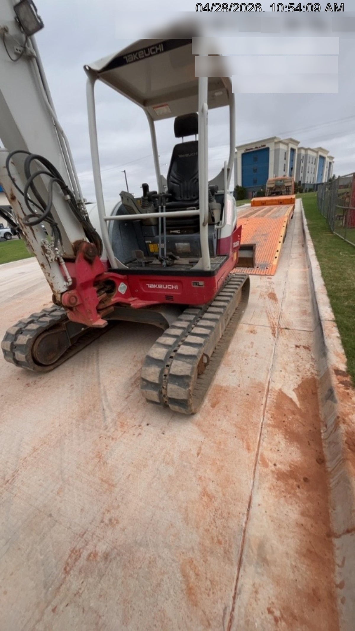 2019 Takeuchi TB260 Takeuchi TB260 Canopy w/Rubber Tracks, Auxiliary Hydraulics, Standard Blade, Manual QC