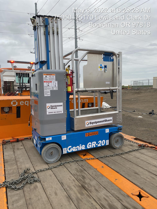 2020 GENIE GR-20