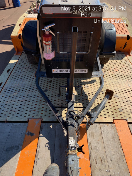 2019 Lincoln Electric Vantage 322 Lincoln Vantage 322 Welder w/Trailer, Light Kit, Cable Rack