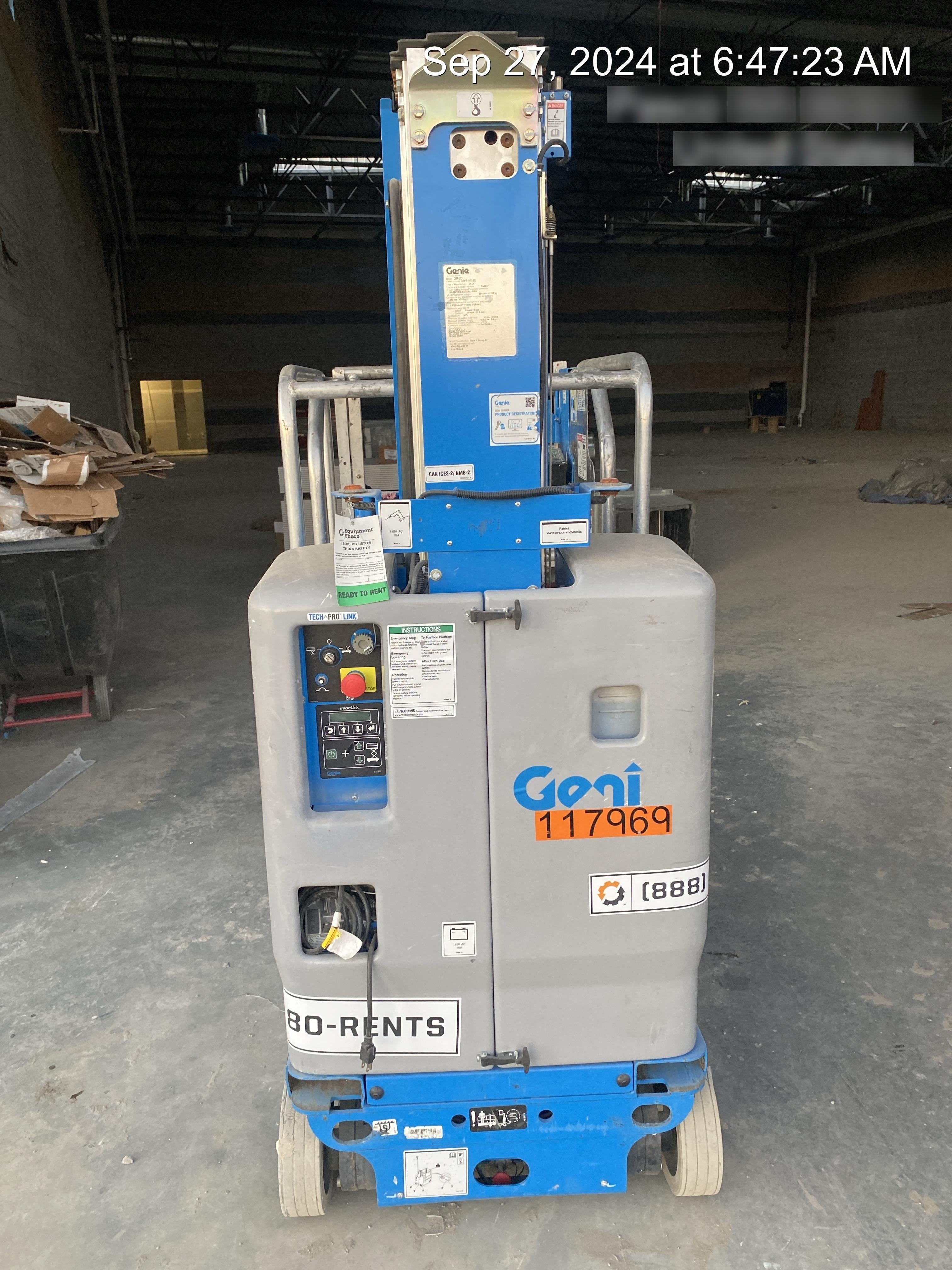 2020 GENIE GR-20