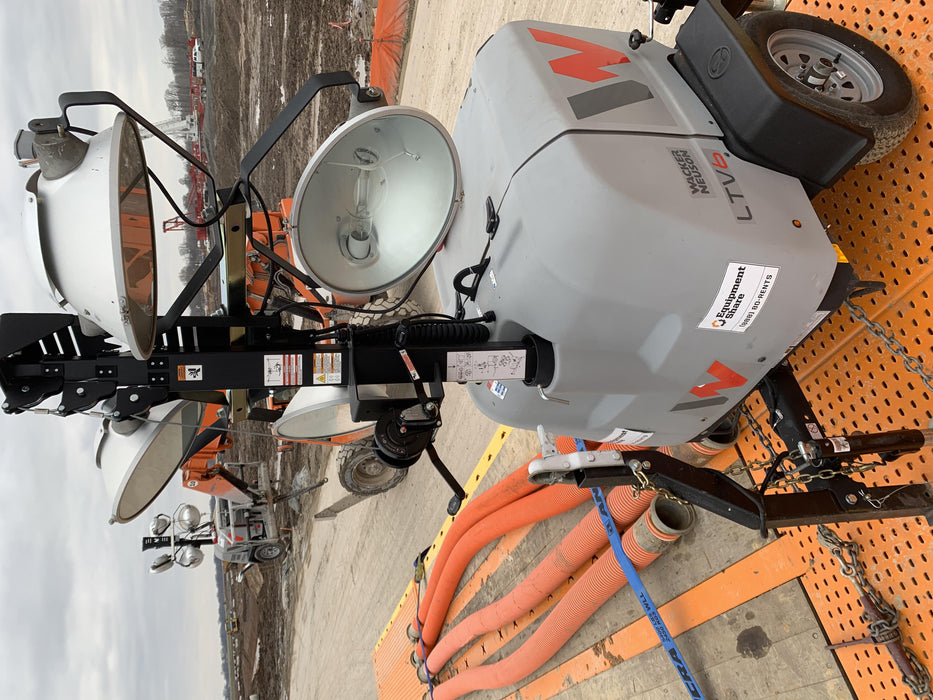 2019 Wacker Neuson LTV6L-MH Wacker Neuson LTV6L Mobile Light Tower w/Fuel Level Sensor Installed