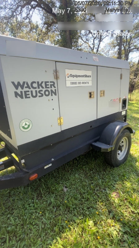 2019 WACKER NEUSON G50