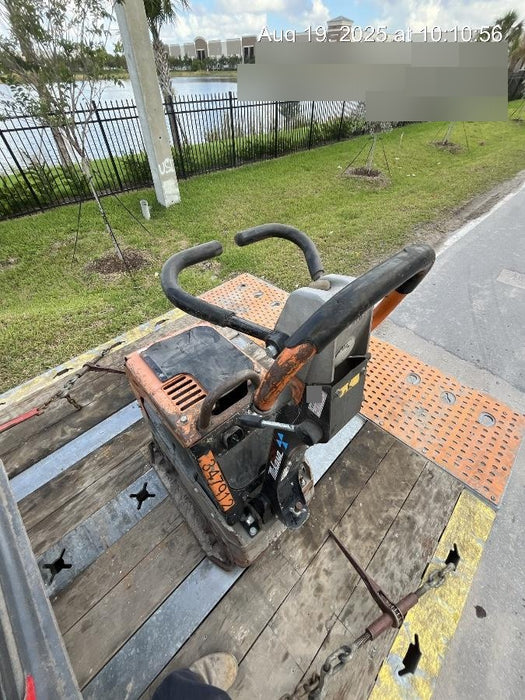 2023 Multiquip MV308GH Honda GX270, 18" Plate, Tachometer