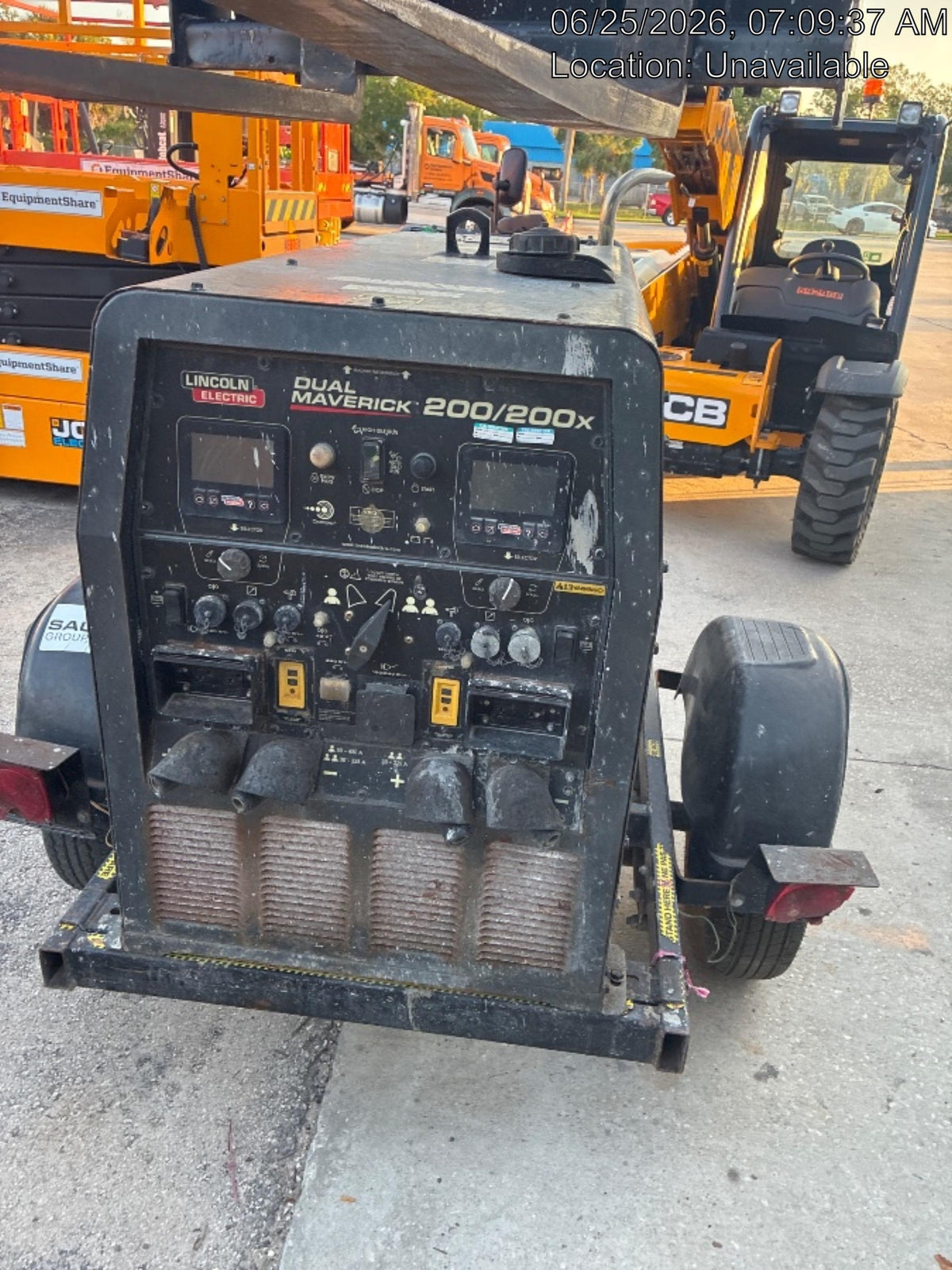 2021 Lincoln Electric Dual Maverick 200/200X Ready Pak 3, Includes Trailer, Cable Rack, Fender Light Kit