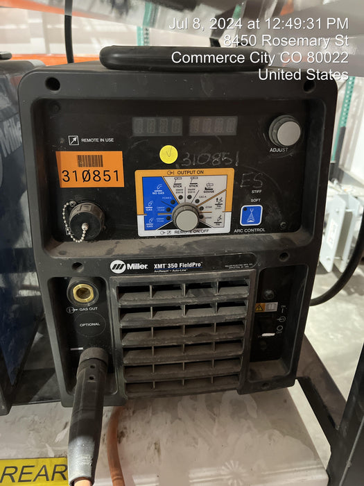 2023 MILLER ELECTRIC XMT 350