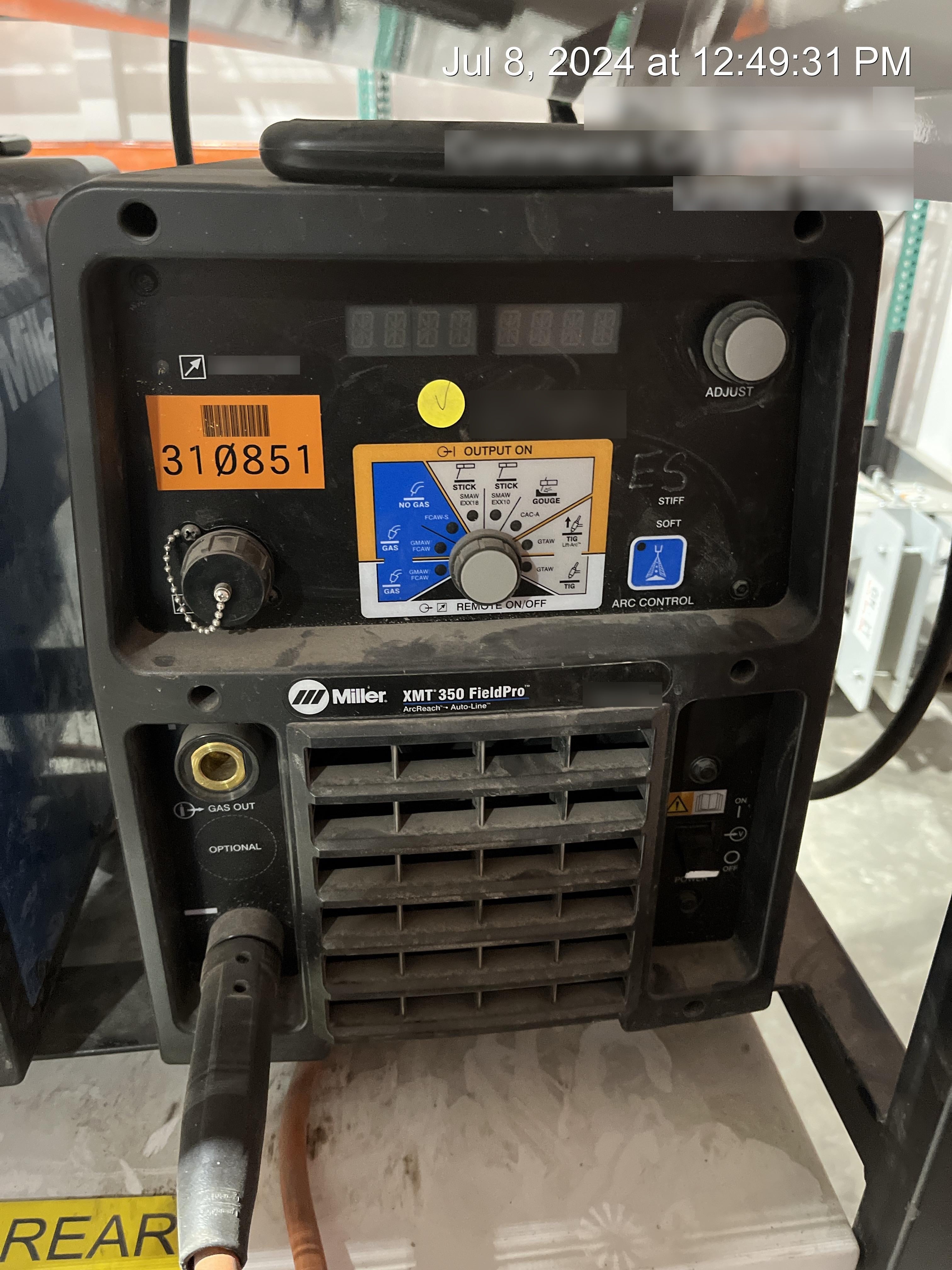 2023 MILLER ELECTRIC XMT 350