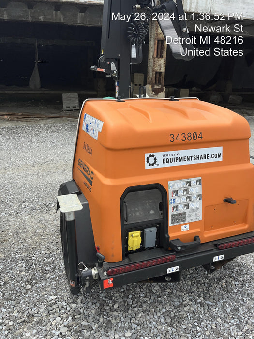 2023 Generac MLT2 Diesel, Flex Switch 120V Input, Powerzone Controller, (4) 320W LED Lights, 4kW Generator, 39.9 Gal Fuel Tank, 2" Ball, T3