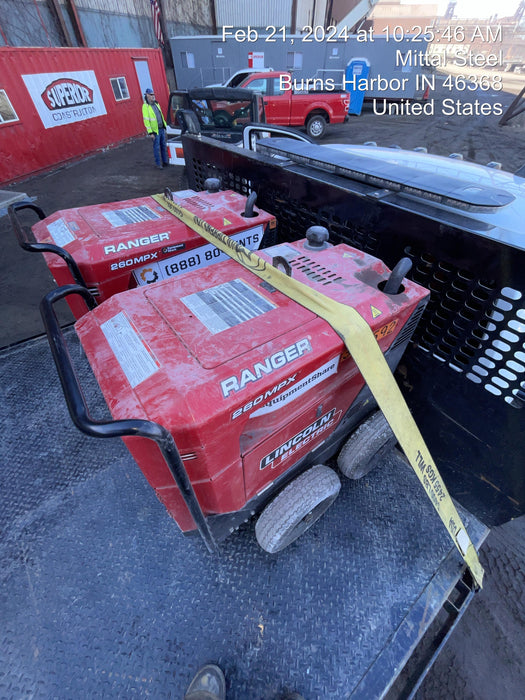 2022 Lincoln Electric Ranger 260MPX K3458-1 Ranger Gasoline Engine Driven Welder (Kohler)